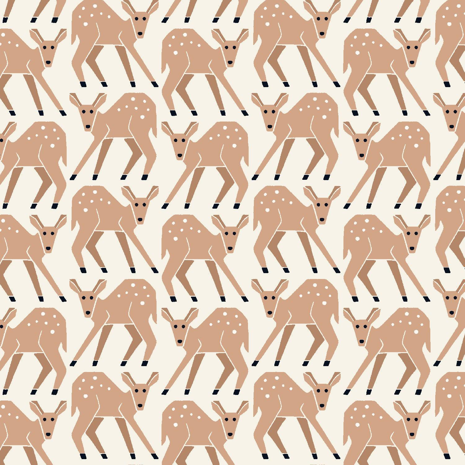 On a Fall Day - Fawn - Cotton