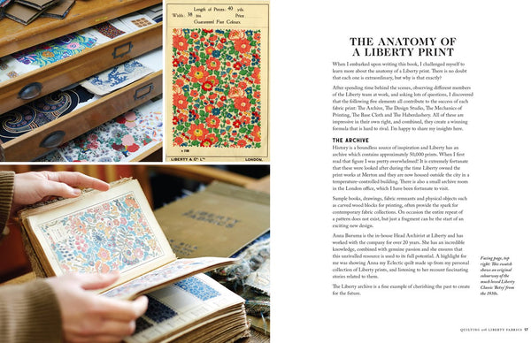 Quilting with Liberty Fabrics - book