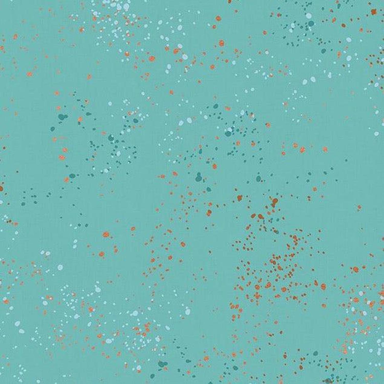 Speckled by Ruby Star - Turquoise - 108