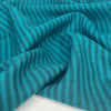 Linen Cotton Yarn Dye - Aqua Stripe