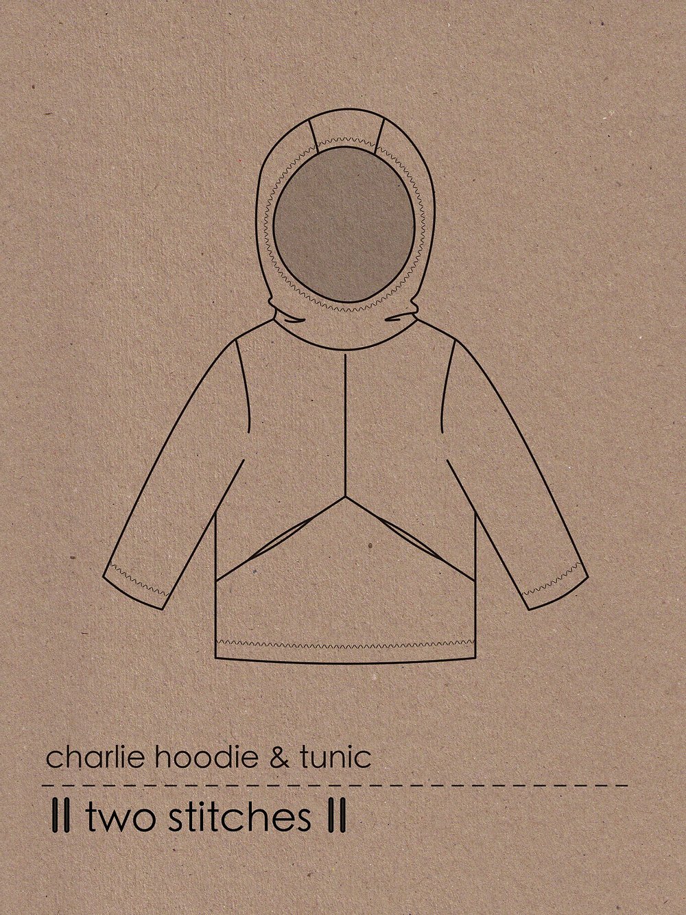 Charlie Hoodie & Tunic Pattern