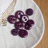 Glitter Buttons - various colours