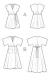 Elodie Wrap Dress Pattern