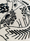 Folk Fox Black - Full Embroidery Kit