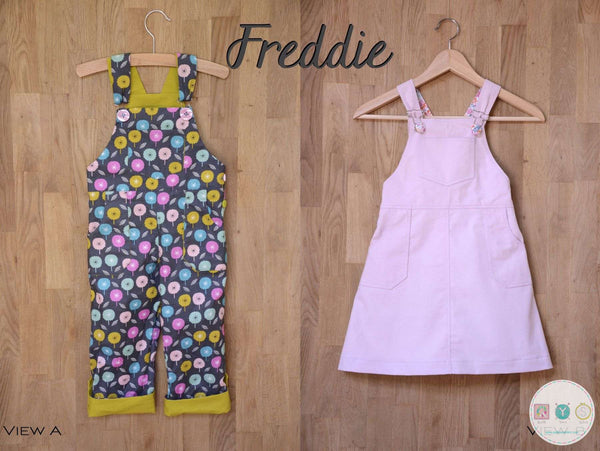 Freddie Dungarees Pattern