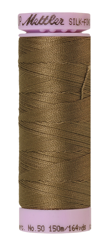 Cotton Thread 150m - browns, tans