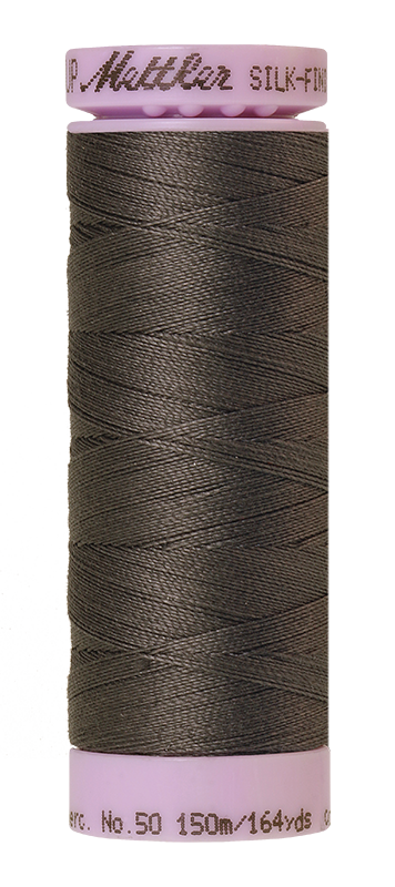 Cotton Thread 150m - blacks, whites, greys