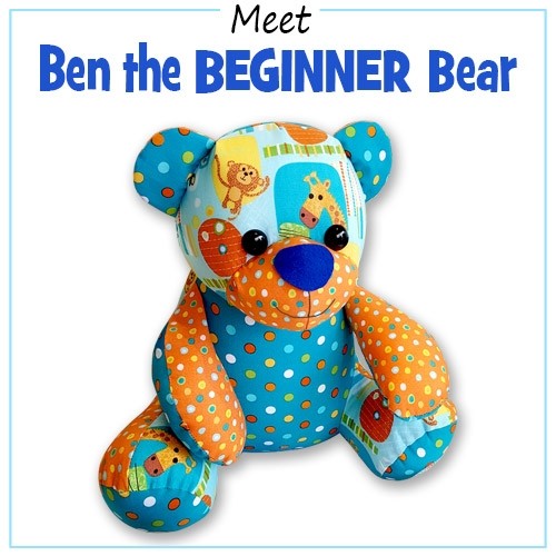 Ben the Beginner Bear Pattern